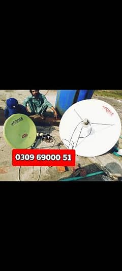 HD dish Antenna tv service 0309.69000. 51