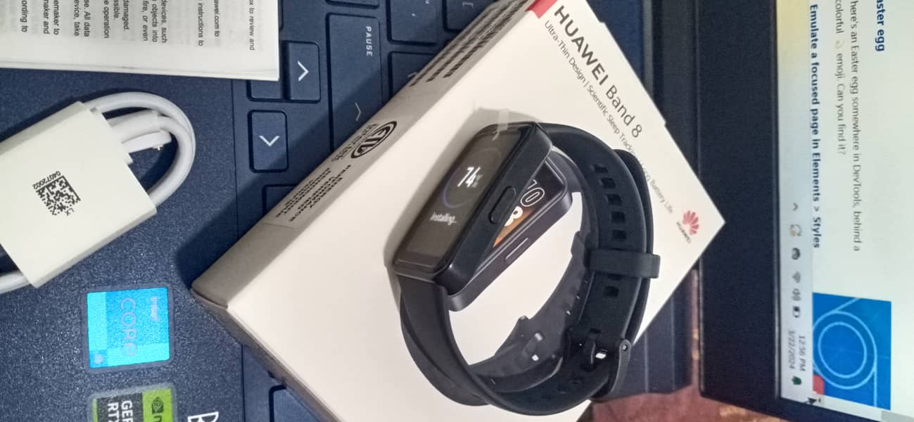 Huawei Band 8 (Smart Watch) Box pack 9