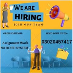 Job for Males, Females, Students (Part time,Home Based Job