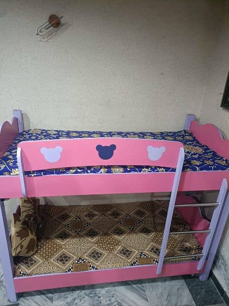 Double bed for kids urgent sale 6