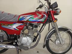 Honda CG125 model 2023 islamabad registered