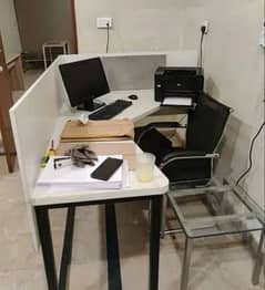 Office Working Tables with side draws