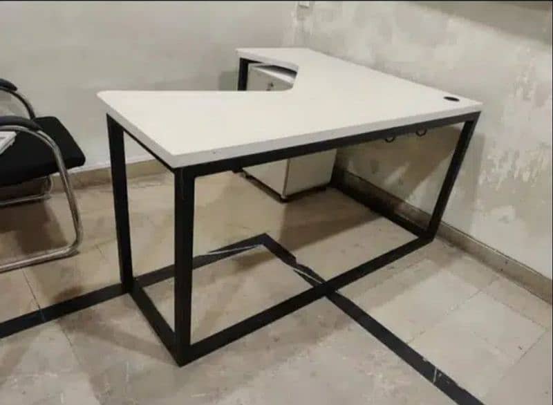 Office Working Tables with side draws 3