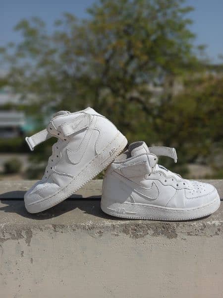 Nike Airforce 1 Mid all white 2