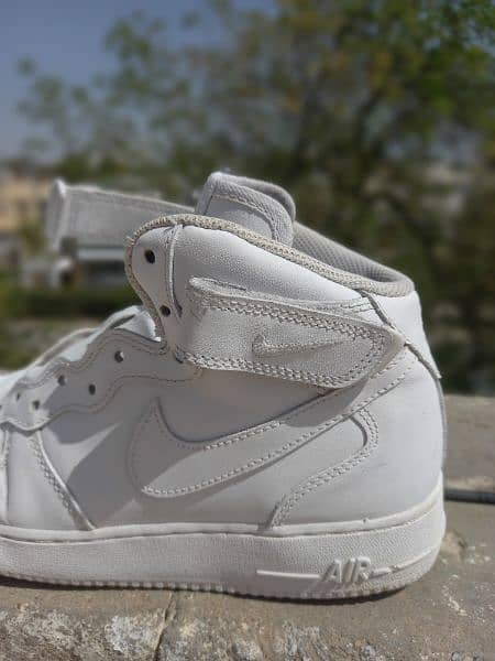 Nike Airforce 1 Mid all white 3