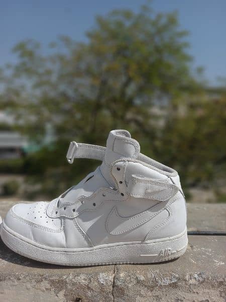 Nike Airforce 1 Mid all white 10