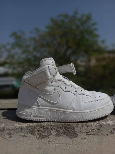 Nike Airforce 1 Mid all white 11