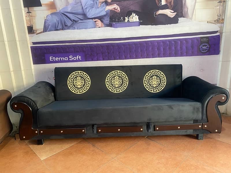 sofa cum bed (2in1)(sofa +bed)(Molty foam )(10 years warranty ) 13