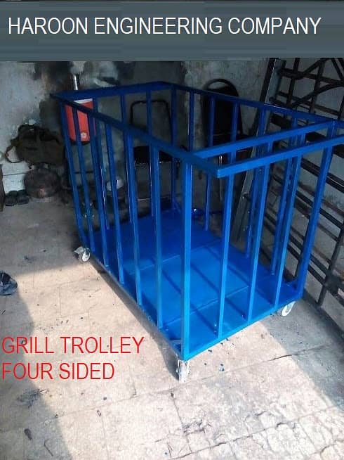 Ware House Trolleys available in reasonable price upto 6ft x 3ft 6