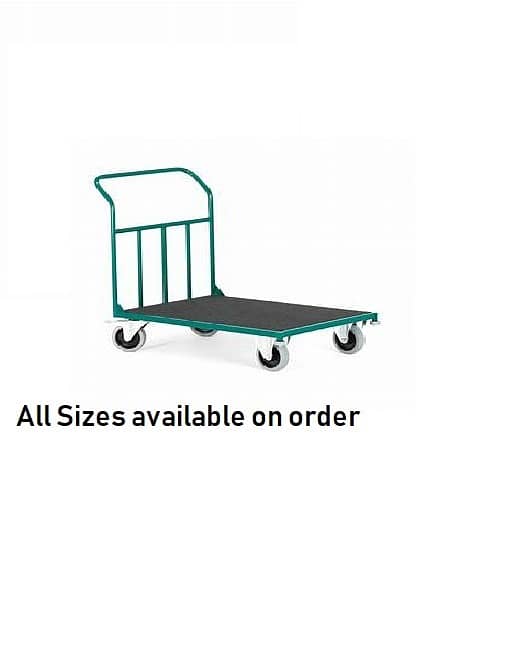 Ware House Trolleys available in reasonable price upto 6ft x 3ft 12