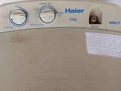 HAIER washing machine | HWM80-35 | with rexine cover