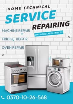 Automatic Washing Machine/Oven/ Fridge / AC Repairing Service