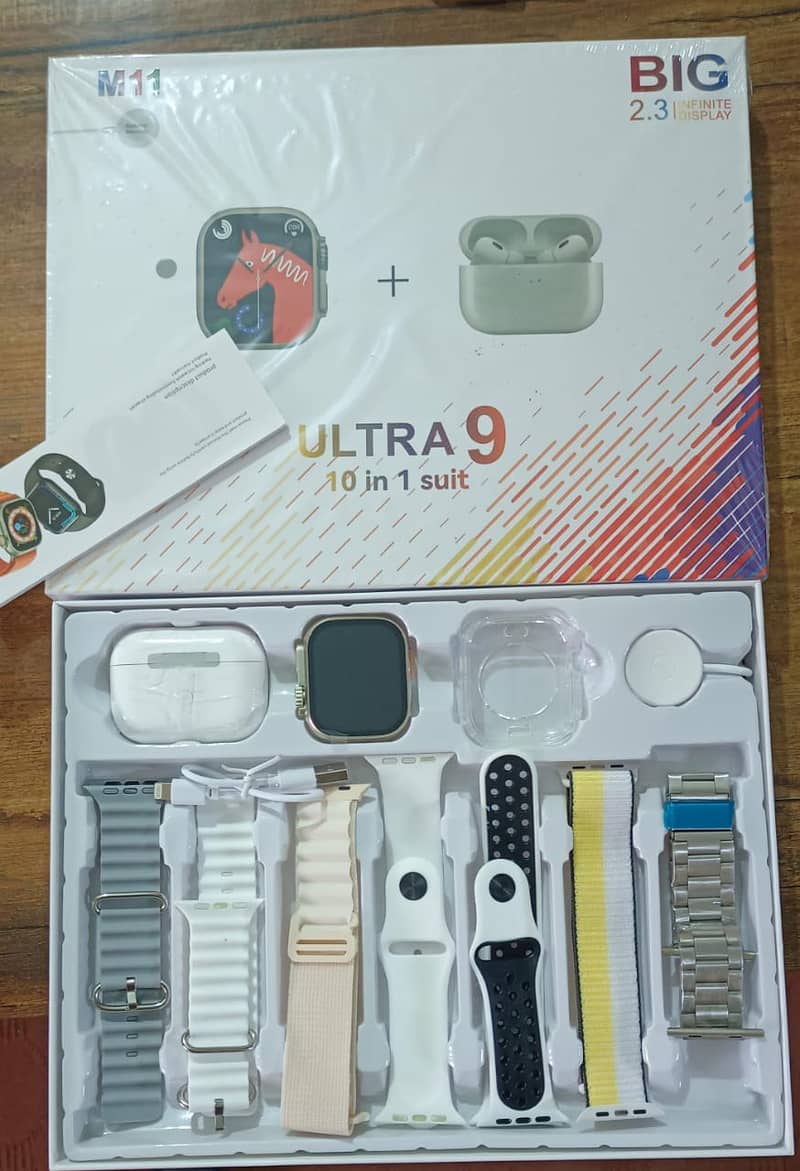 m11 ultra 9 watch with suit smart watch for men 0
