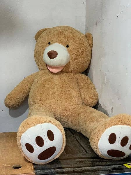 Teddy bear | Premium quality | Soft fluffy | Imported | Gift for Eid 0