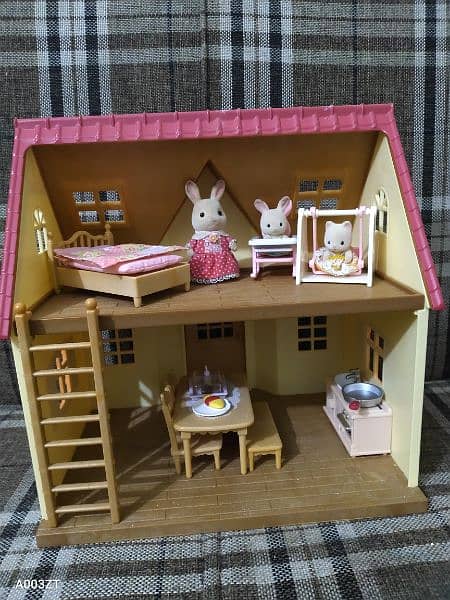 Sylvanian Family Home Toy with furniture 4