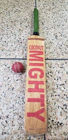Coconut Mighty Bat + Hard Ball What's App number 03056447449