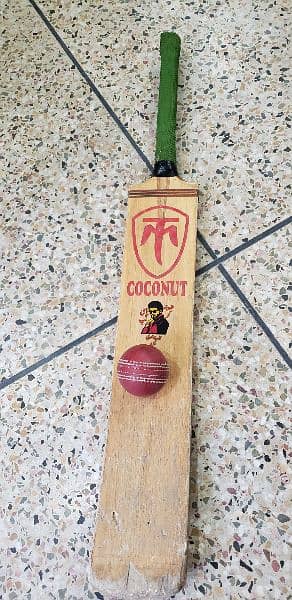 Coconut Mighty Bat + Hard Ball What's App number 03056447449 1