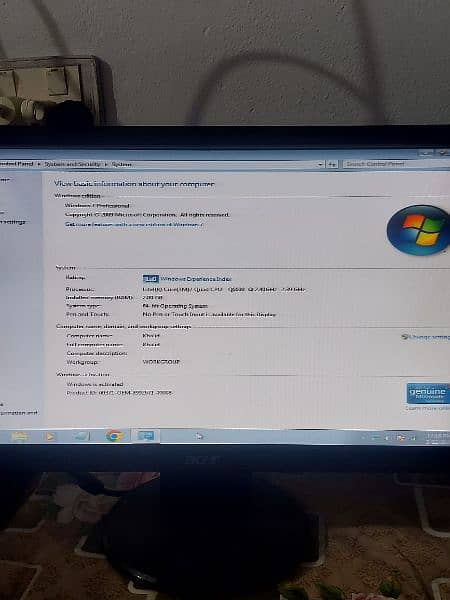 dell  only cpu.  with gb graphic 8 gb ram thae 6. gb ram waste ho gai 1