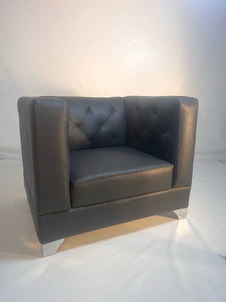 office sofa set leather Chesterfield chair table 13