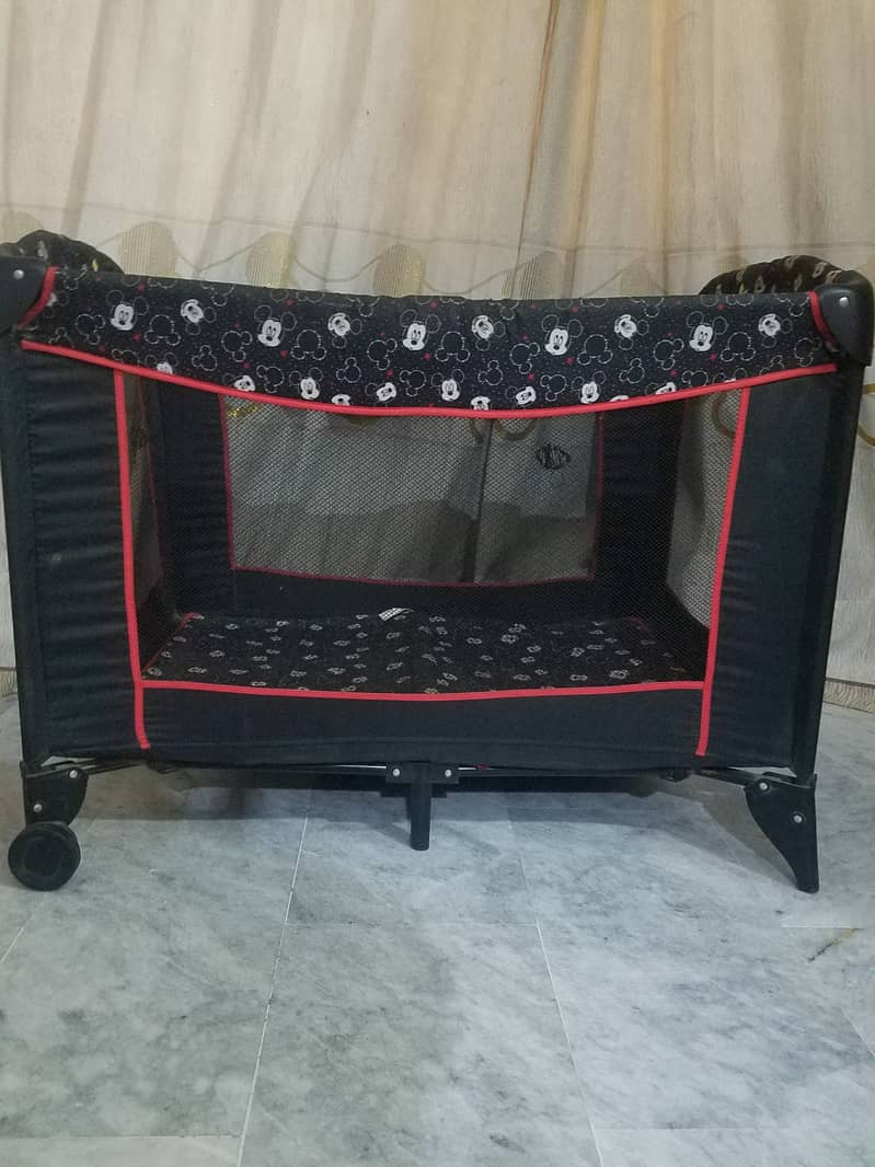 Baby bassinet or play gym imported in good condition 1