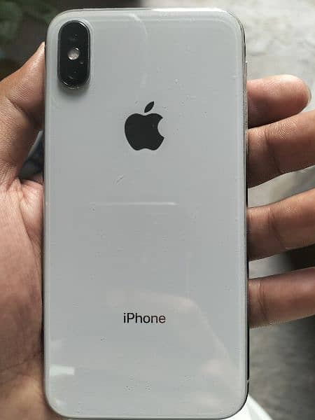 Iphone x 64 gb  PTA Approved with box Call. 03113570059 urgent sell 1