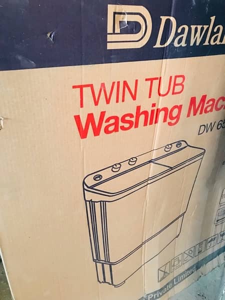 Dawlance dw 6550 Dual washing machine and spinner 2