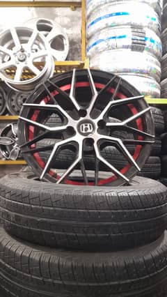 Honda city Fancy rim. . 4 rims in just 63 thousand only 1 week used. . .