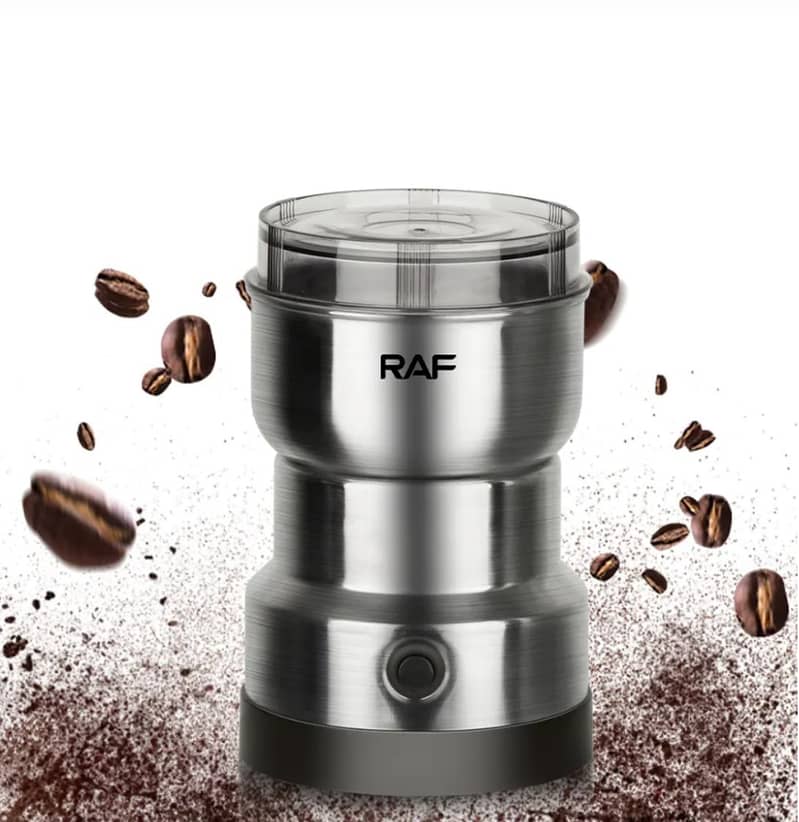 RAF Electric Coffee & Spices Grinder (4 blades) 300W Masala Grinder 1