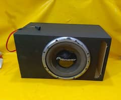 Pioneer  woofer with new box 0