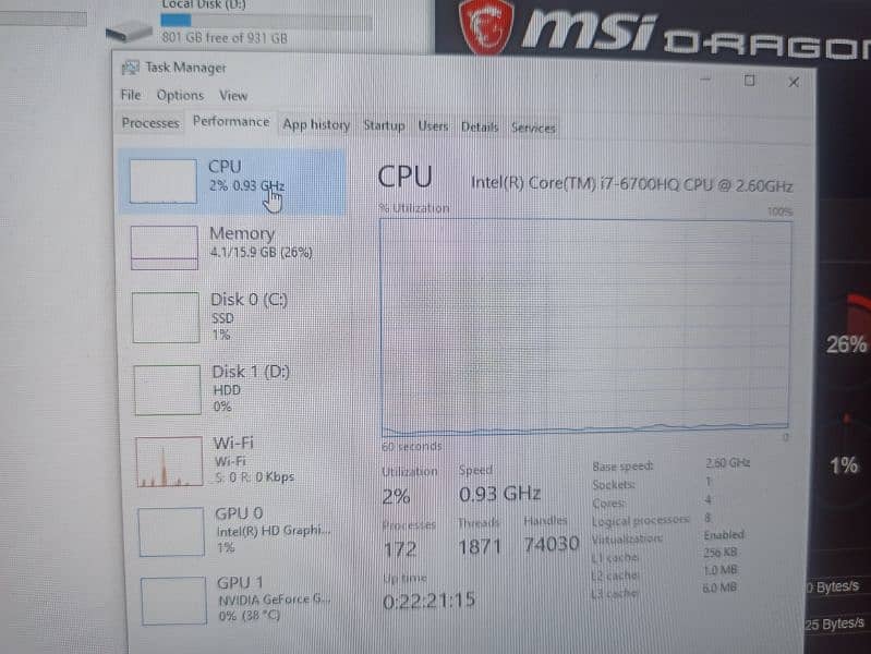 MSI GS 43 VR READY LAPTOP 2