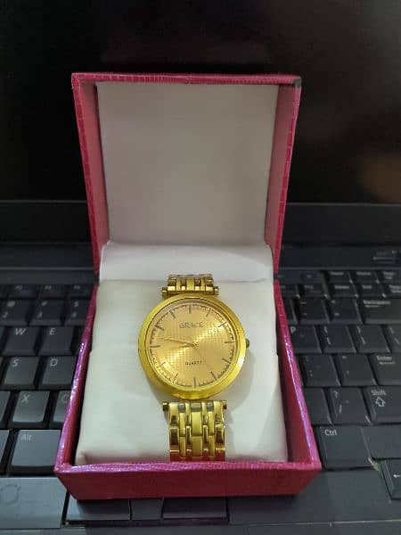 Gold Platinium Luxury watch - Mans Fashion 0