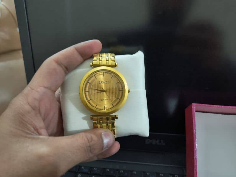 Gold Platinium Luxury watch - Mans Fashion 1