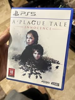A Plague Tale Innocence Playstation 5 ps5 cd game