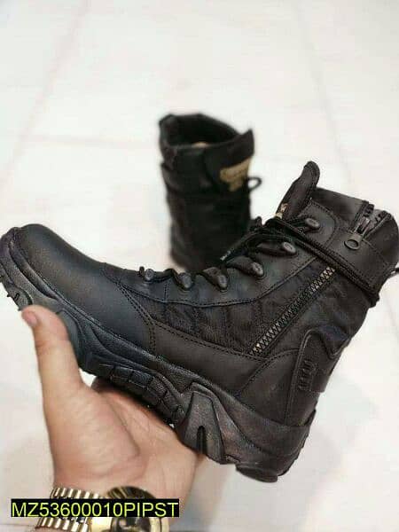 Men's Comfortable Boots , Black Delta 2