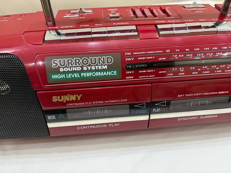 Japanese Brand |New RX-560| Double Cassette Player 3