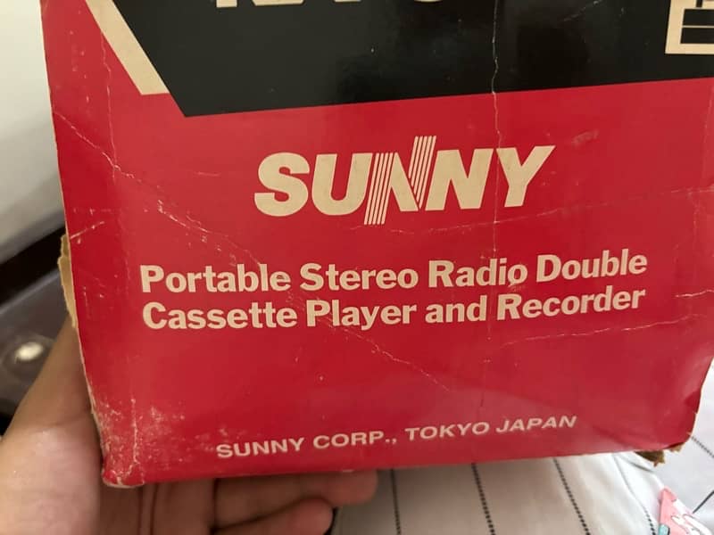 Japanese Brand |New RX-560| Double Cassette Player 2