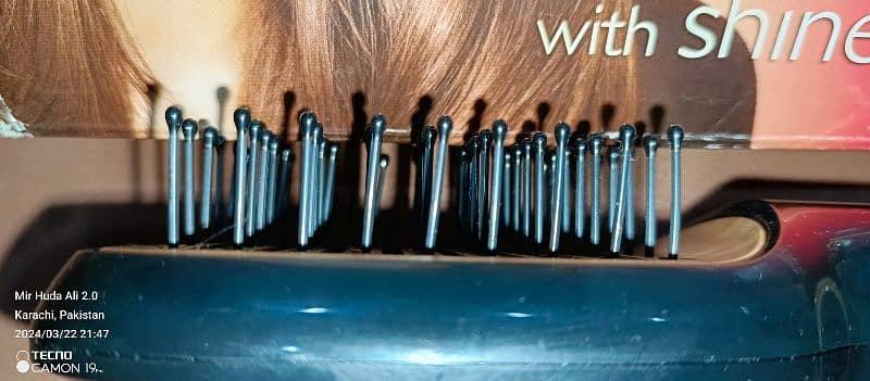 Philips Essential Kera Shine Air Styler Hair Straightener 4