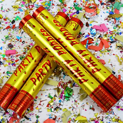 PARTY POPPER For Birthday Celebrations Wedding, Showtime, Anniversary 0