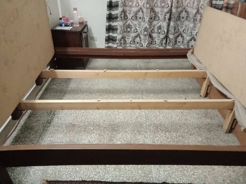 Wooden Double Bed For Sale 6