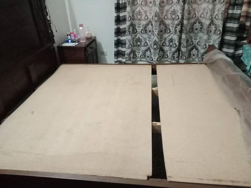 Wooden Double Bed For Sale 7