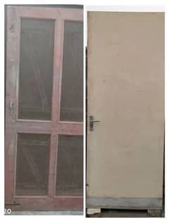 Original Wooden Doors in Neat Condition