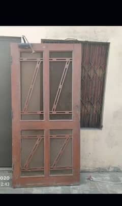 Original Wooden Doors in Neat Condition