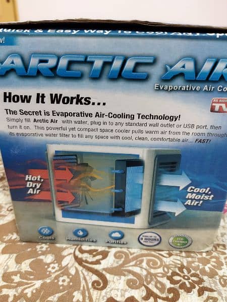 Mini Air Conditioner Arctic Ultra for Cooling Purification H 2