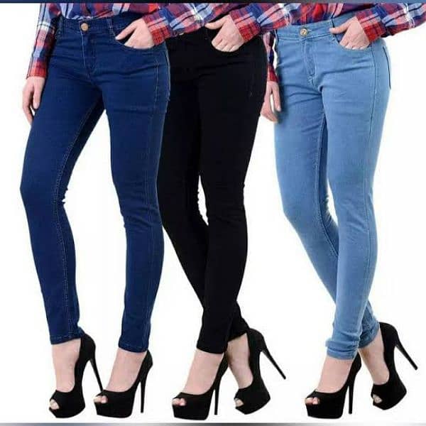 Ladies Jeans Strechable 3