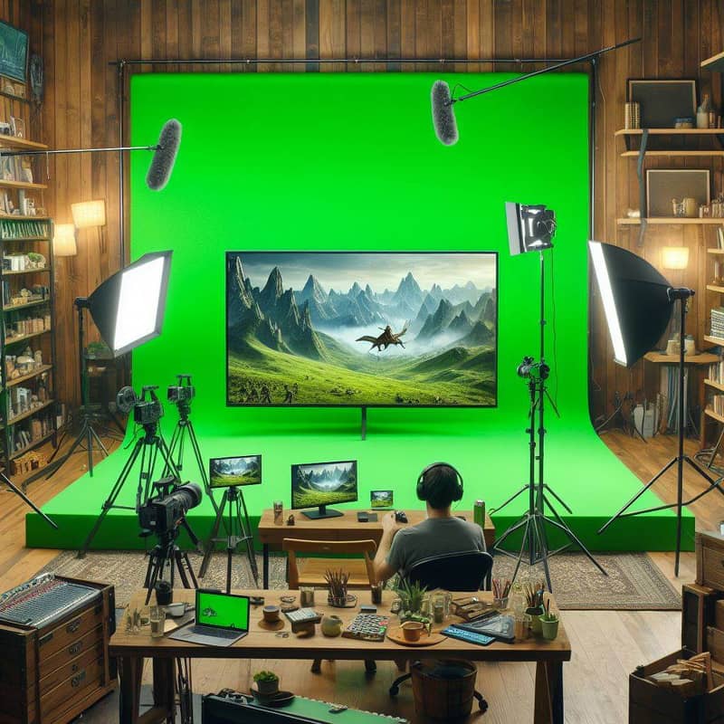Studio Green Screen background Chromakey backdrop all colors ultrakey 2
