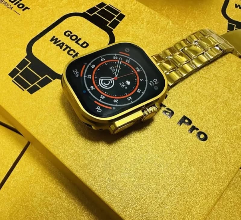 G9 Ultra Pro Smart Watch (Golden Edition) 1
