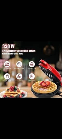 *Product Name*: Electric Waffle Maker, 350W