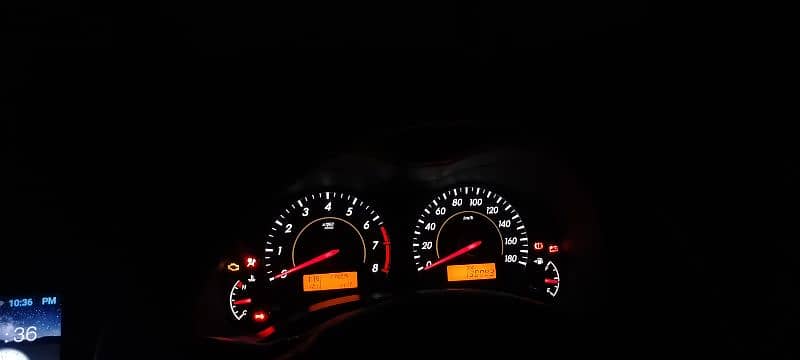 Toyota Corolla manual speedometer 0
