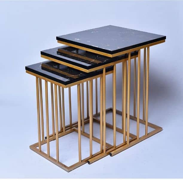 nesting tables/steelness ss steel console/dining tables/coffee tables 1