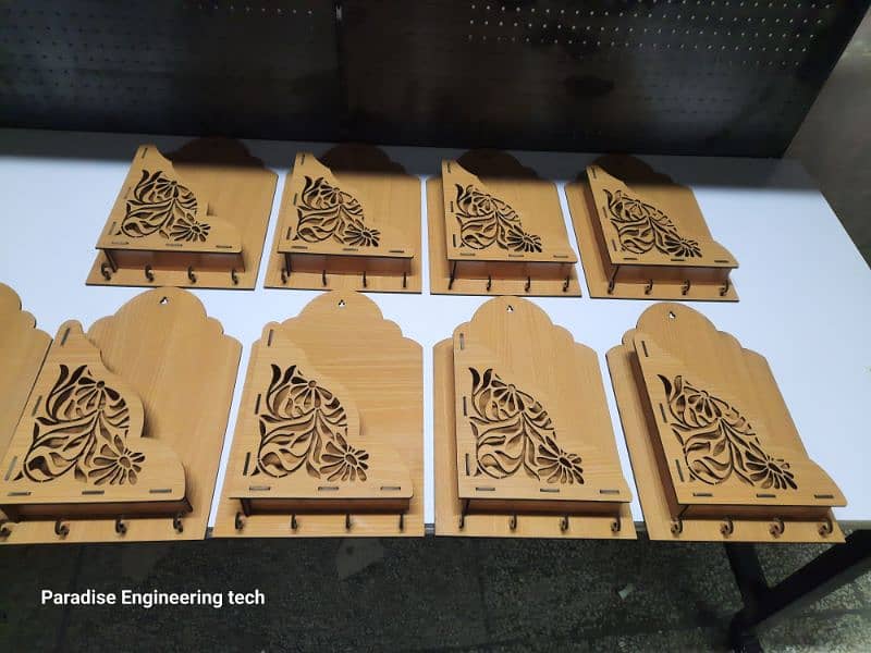 Quran Hanger with Tasbeeh Hooks 3mm MDF 5
